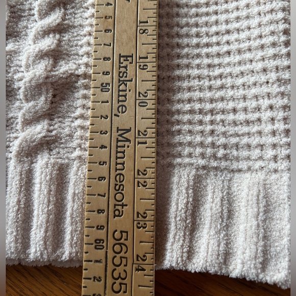 Jessica Simpson Soft Cable Sweater M Cream - Picture 7 of 9